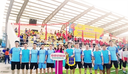 Viện KSND quận Đống Đa tham gia hội khỏe Công nhân viên chức lao động...